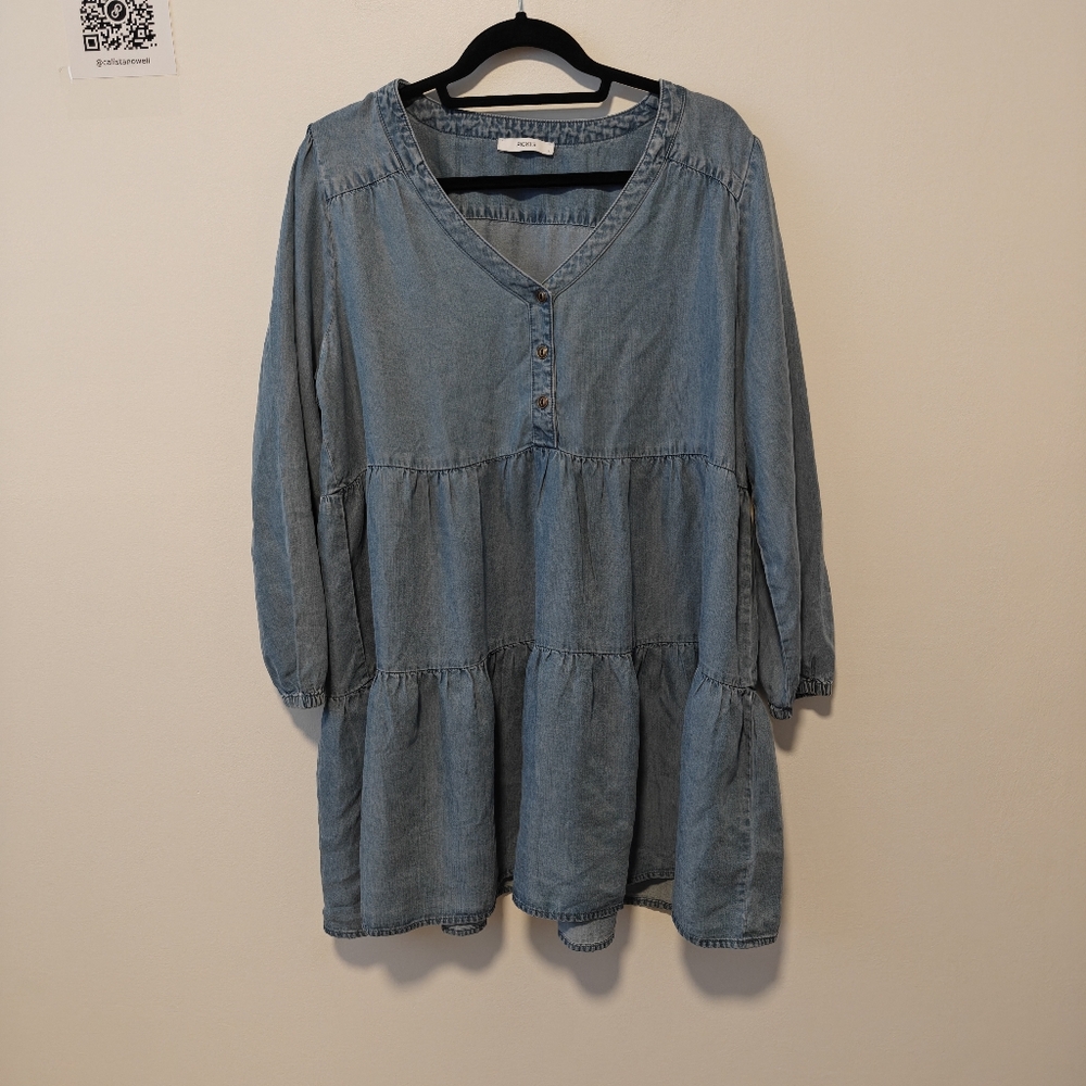 Ricki's Blue Denim Mini Dress